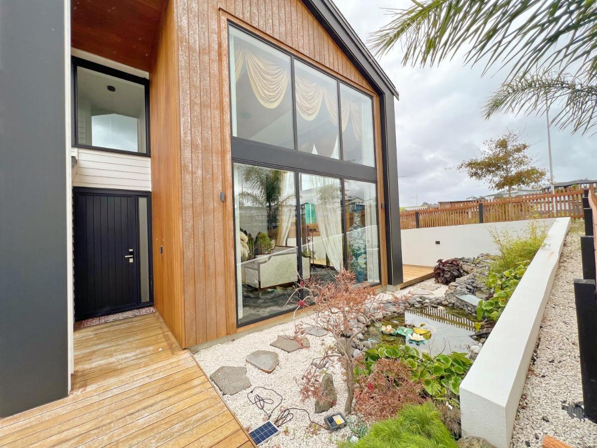 Elegant Beach House In Long Bay Villa Auckland Exterior foto